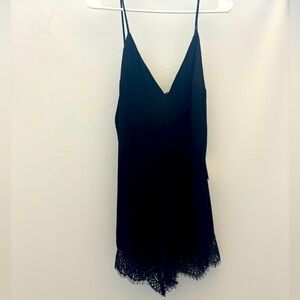 NWT super down Black romper